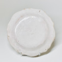 Lyon earthenware plate with medallion - Eighteenth century