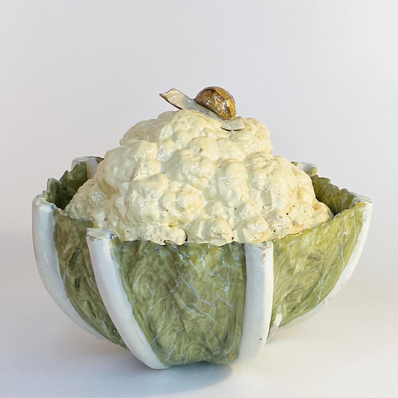 Germany - Trompe-oeil tureen depicting a cauliflower - Eighteenth century