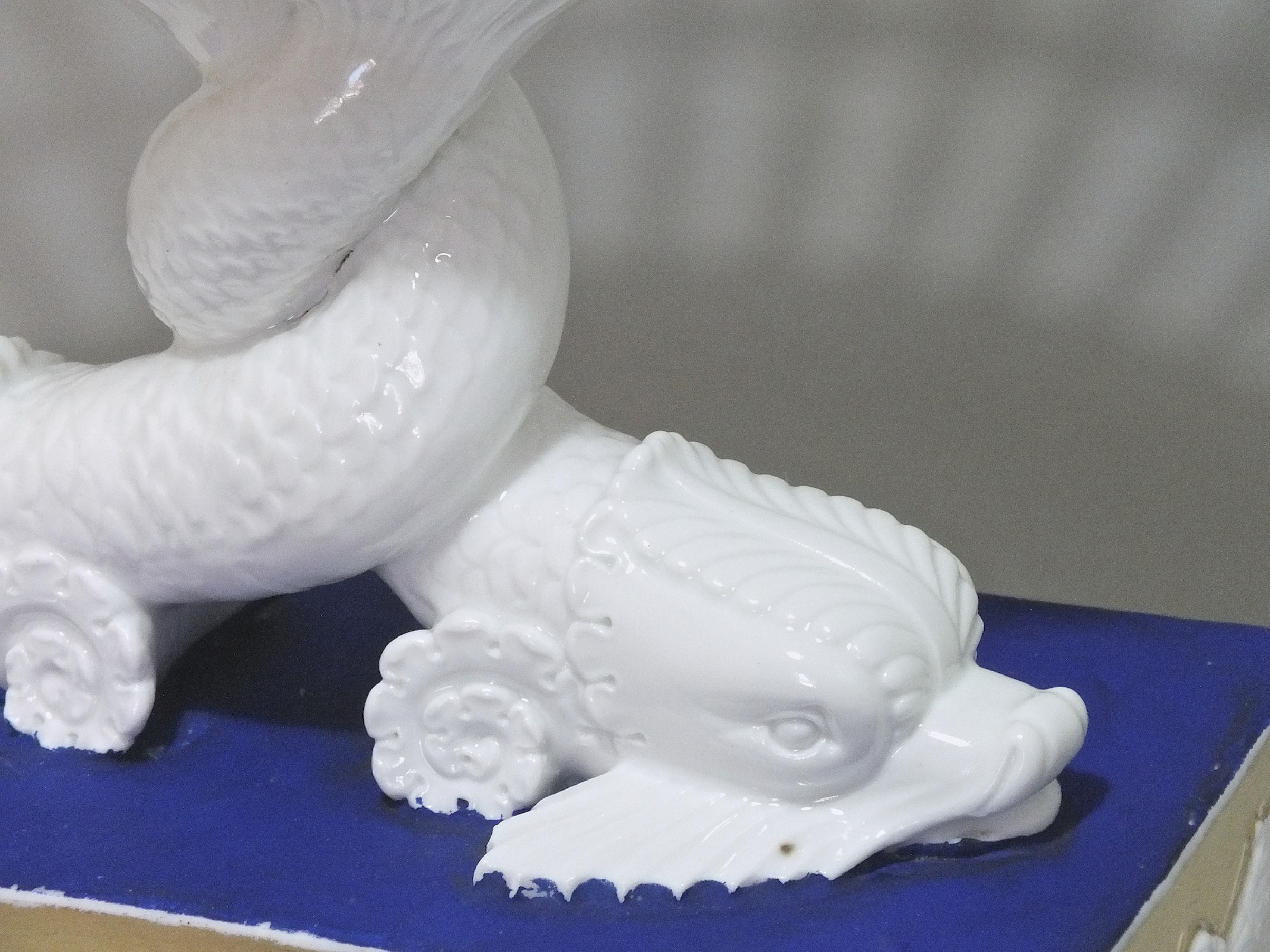 Paris - A pair of baskets dolphins - Empire period