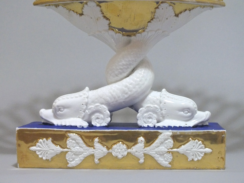 Paris - A pair of baskets dolphins - Empire period