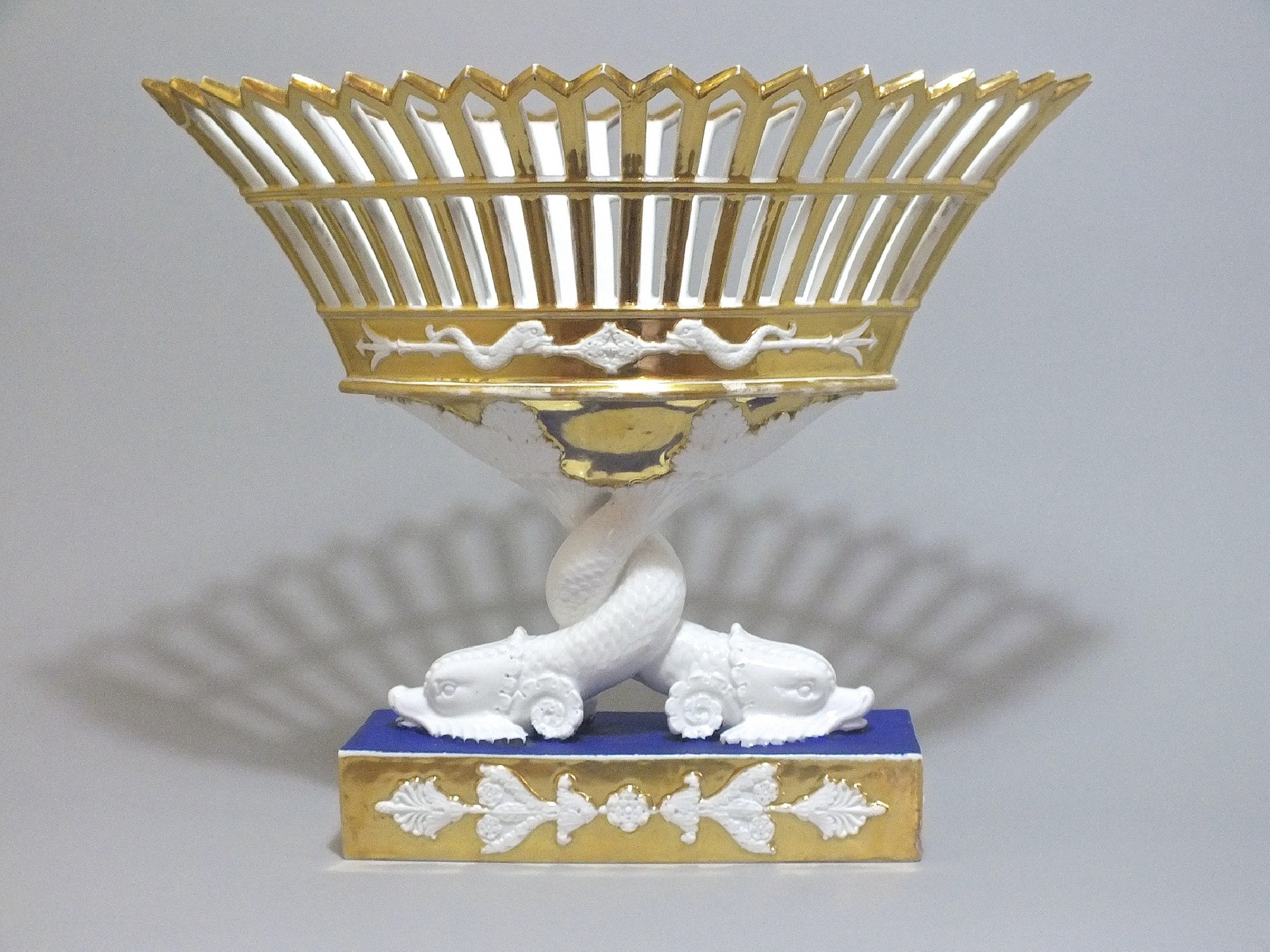 Paris - Paire de corbeilles aux dauphins - Époque Empire