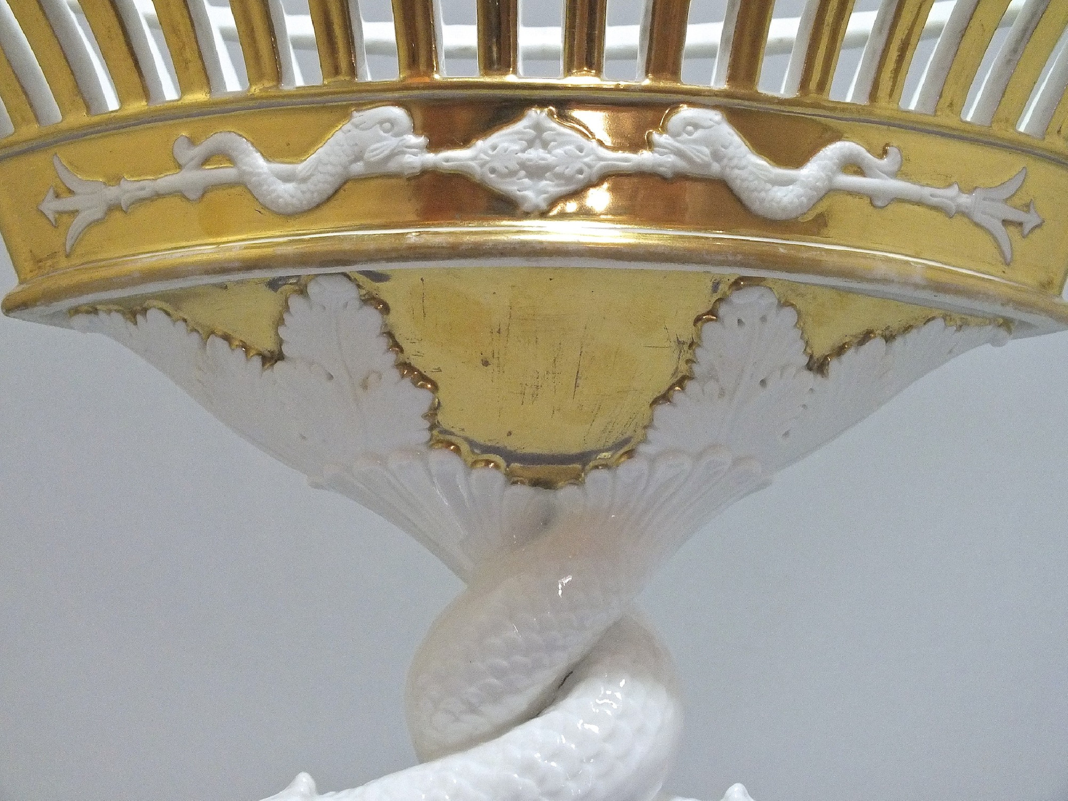 Paris - Paire de corbeilles aux dauphins - Époque Empire