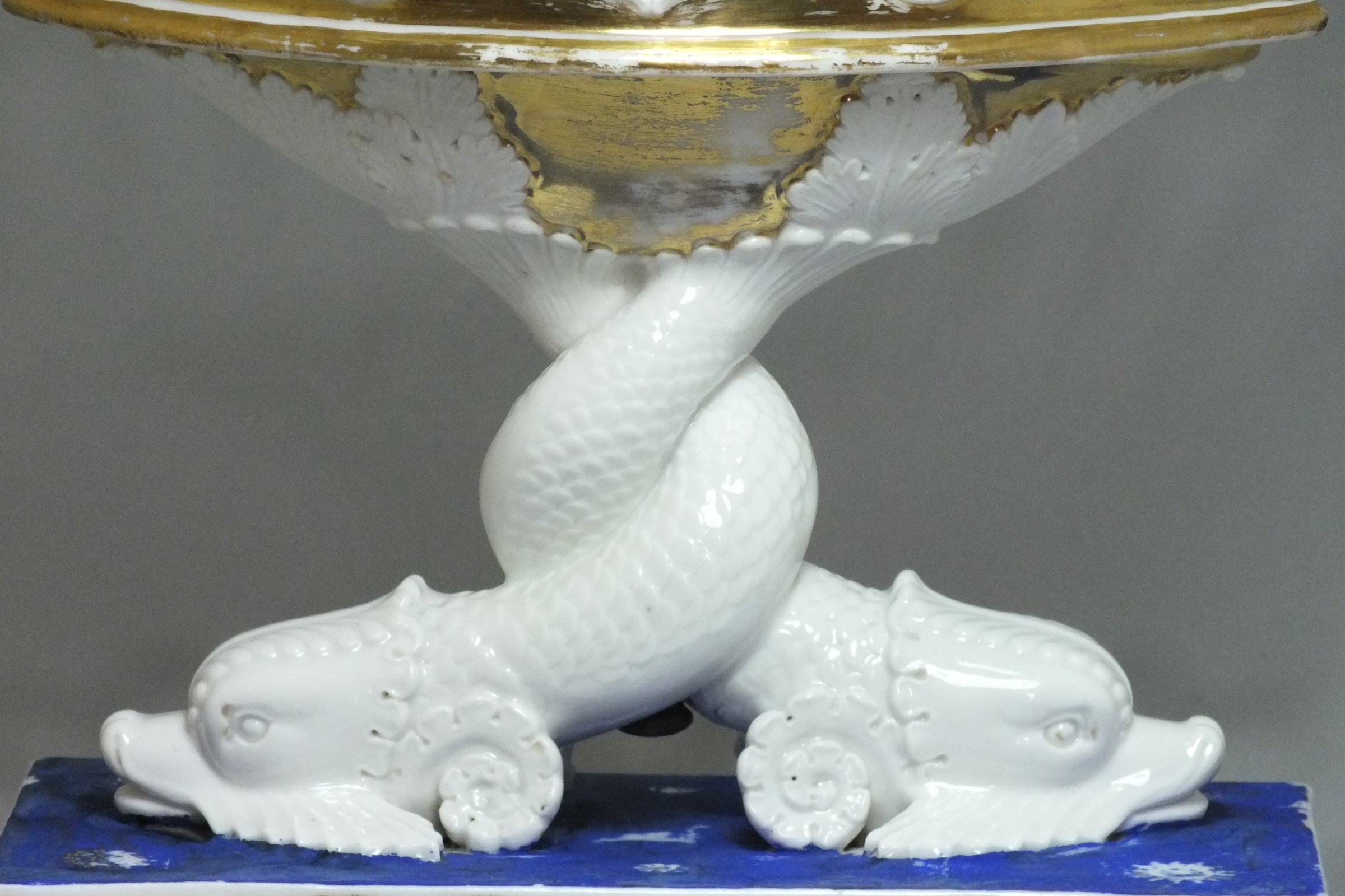 Paris - A pair of baskets dolphins - Empire period