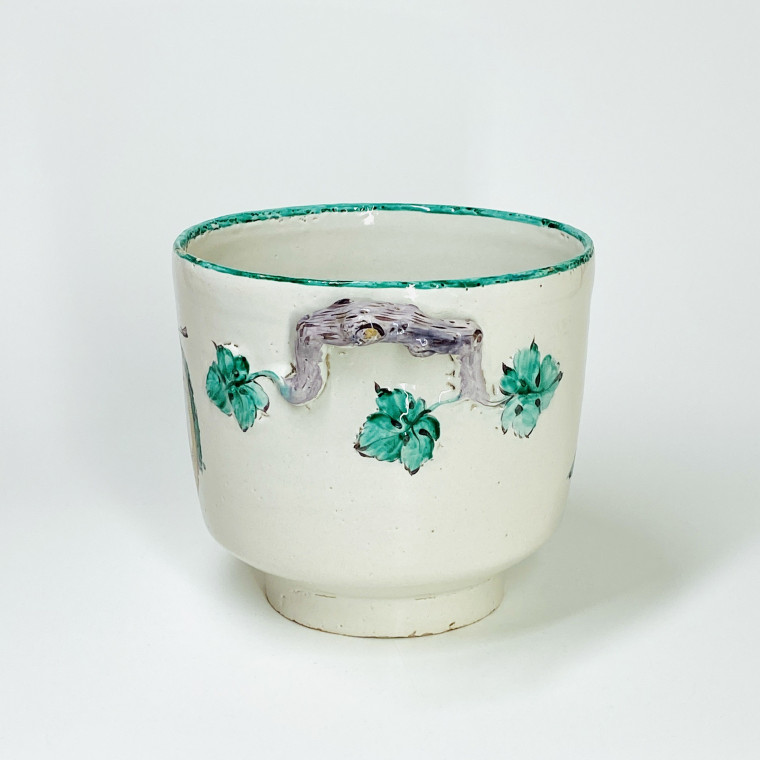 Earthenware bottle bucket from Saint-Amand-les-Eaux - Eighteenth century