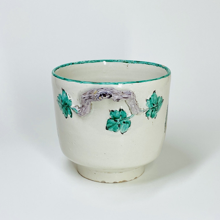 Earthenware bottle bucket from Saint-Amand-les-Eaux - Eighteenth century