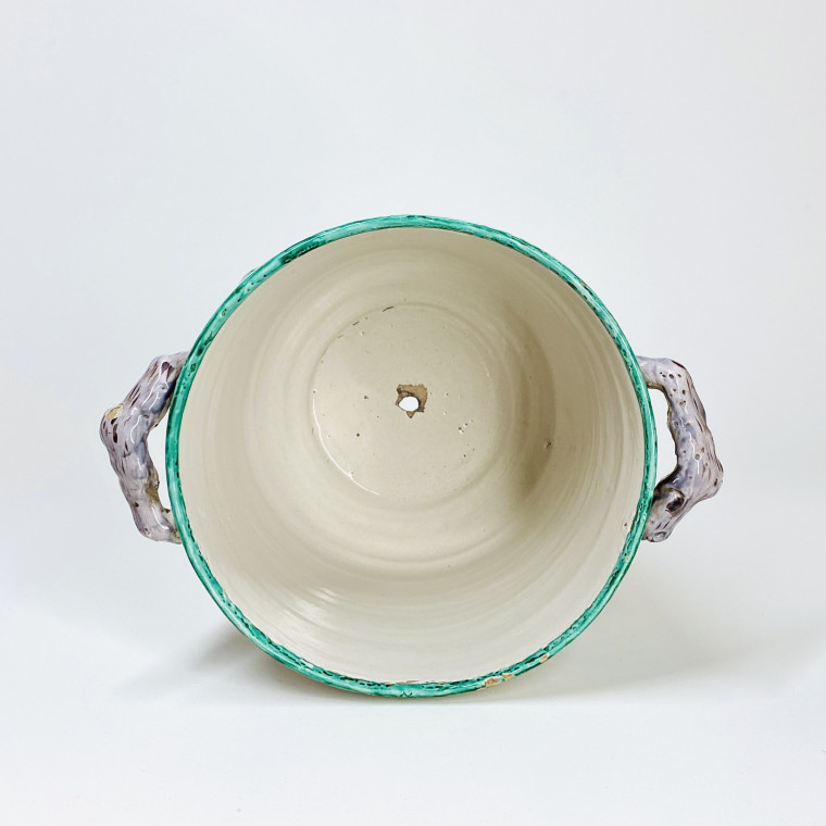 Earthenware bottle bucket from Saint-Amand-les-Eaux - Eighteenth century