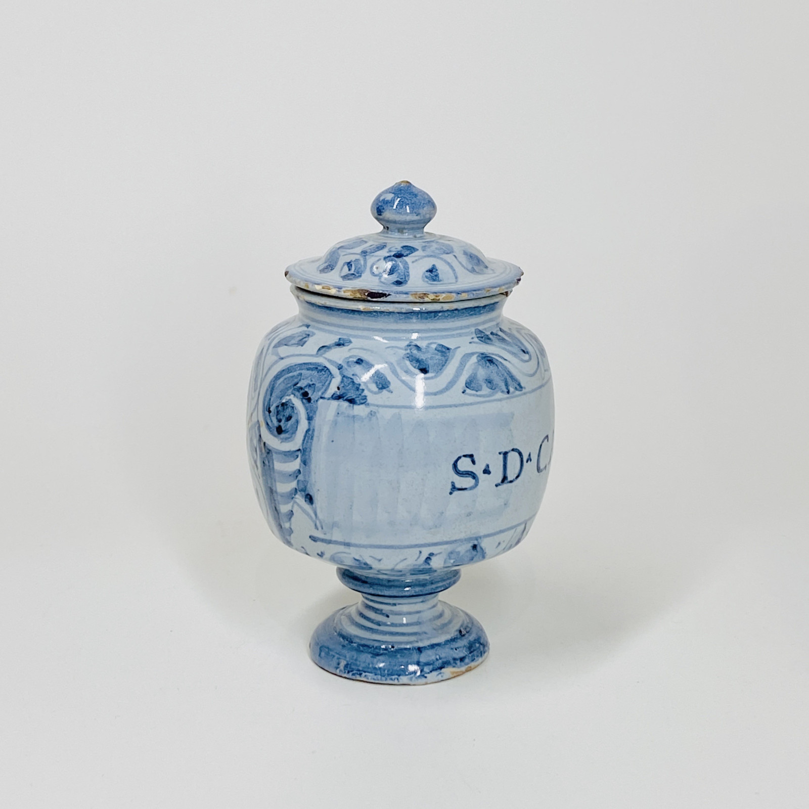 Pilulier couvert - Les Marches (Italie) - XVIIe siècle