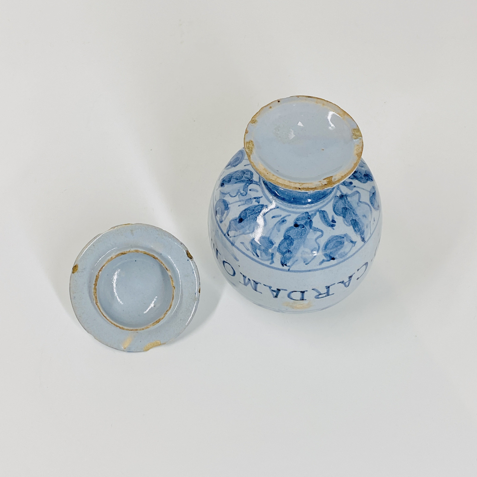 Pilulier couvert - Les Marches (Italie) - XVIIe siècle