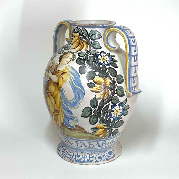 Castelli - Important apothecary vase - 1660-1690 - SOLD