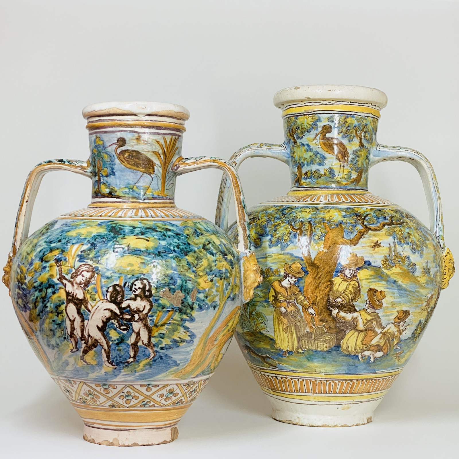 Talavera de la Reina (Toledo) - Large apothecary vase - 1660-1690 - SOLD