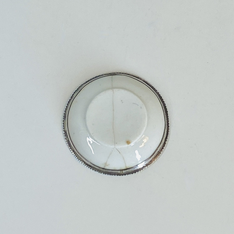 Rare écuelle miniature en porcelaine de Saint-Cloud - Début du XVIIIe siècle