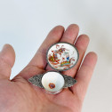 Rare écuelle miniature en porcelaine de Saint-Cloud - Début du XVIIIe siècle
