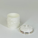 Pot à fard en porcelaine tendre de Saint-Cloud - XVIIIe siècle