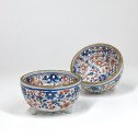 Pair of small earthenware drainers from Delft or Germany - Eighteenth century