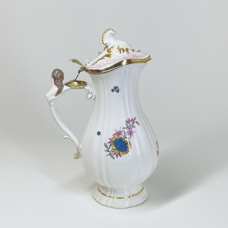 Verseuse en porcelaine de Meissen - XVIIIe siècle