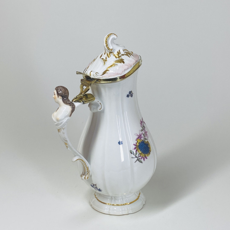 Verseuse en porcelaine de Meissen - XVIIIe siècle
