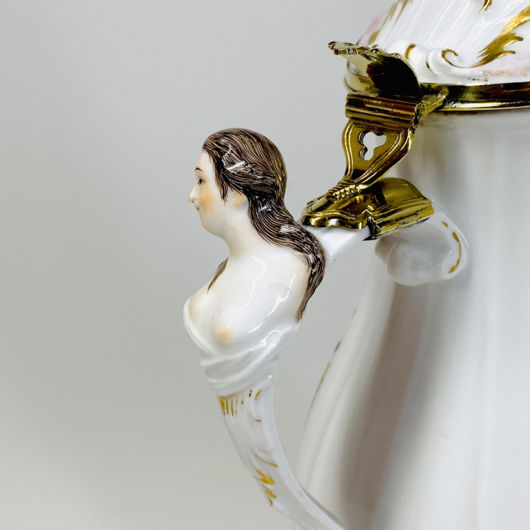 Verseuse en porcelaine de Meissen - XVIIIe siècle