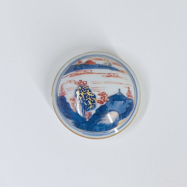 Chinese porcelain jug with Imari decoration - Eighteenth century