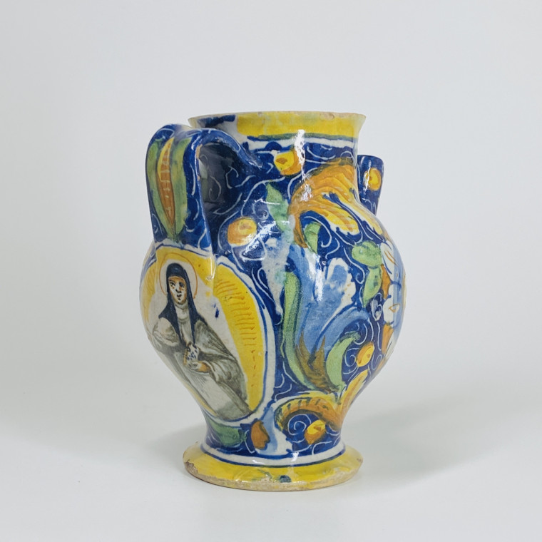 Apothecary pot in Venetian majolica - Sixteenth century - SOLD