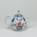 Théière en porcelaine de Chine à décor de papillons - XVIIIe siècle
