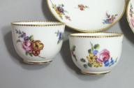 Sèvres - Pair of cups Bouillard - Eighteenth Century
