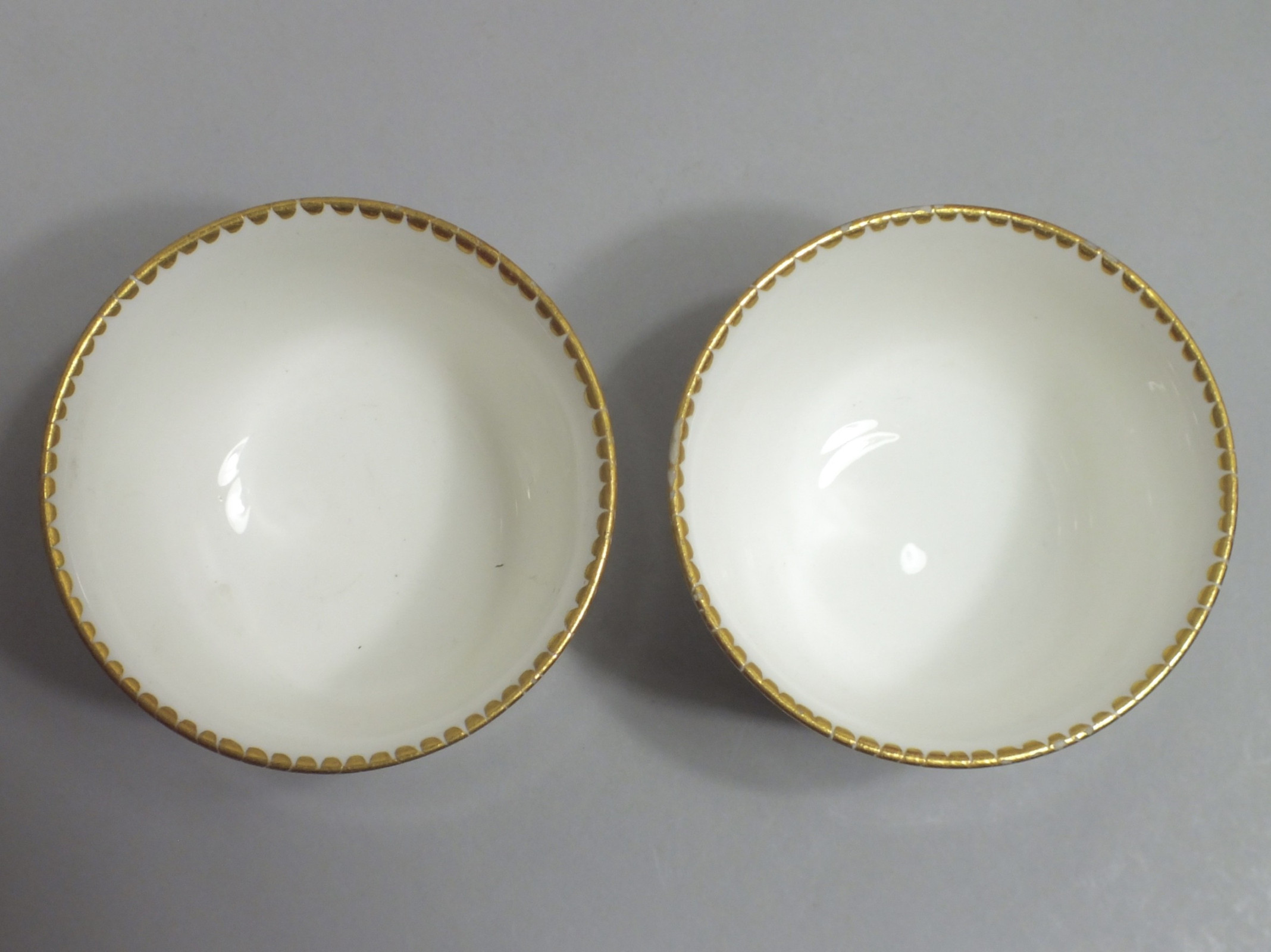 Sèvres - Pair of cups Bouillard - Eighteenth Century