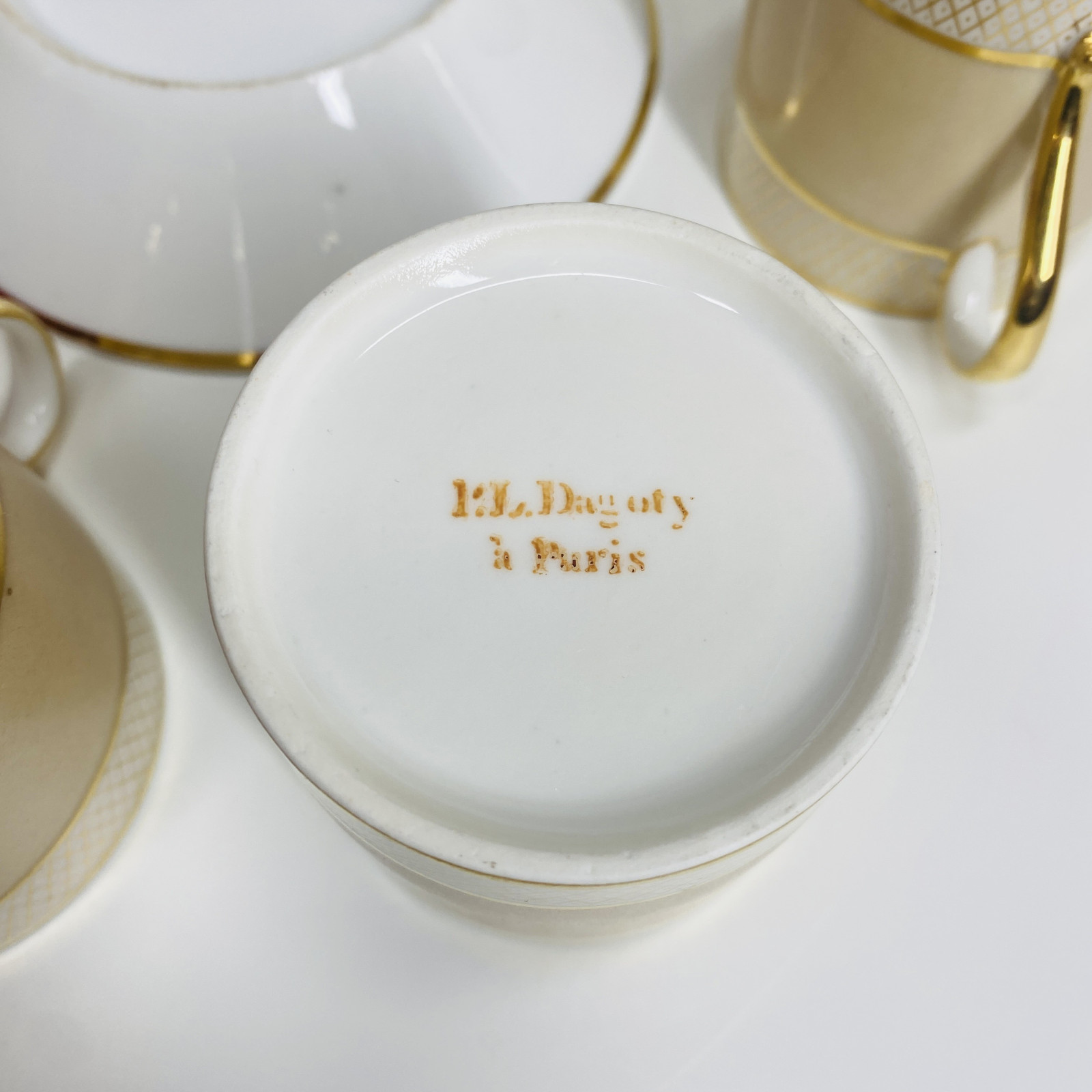 Paris - Manufacture de Dagoty - Coffee service - Circa 1815-20