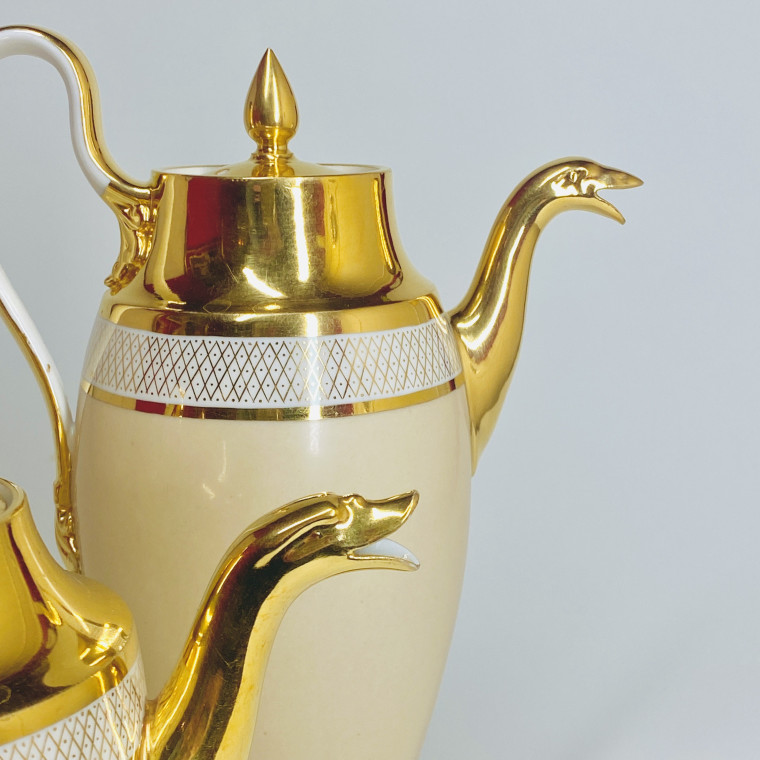 Paris - Manufacture de Dagoty - Coffee service - Circa 1815-20