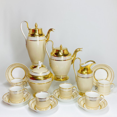 Paris - Manufacture de Dagoty - Coffee service - Circa 1815-20