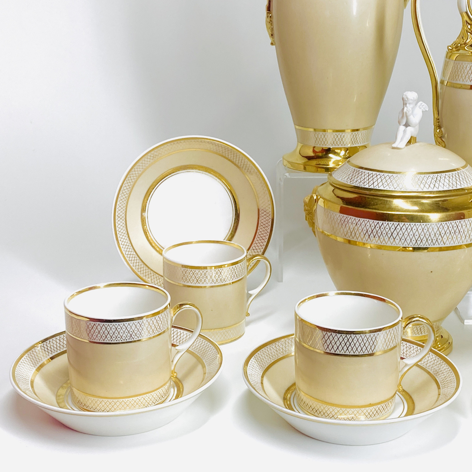 Paris - Manufacture de Dagoty - Coffee service - Circa 1815-20