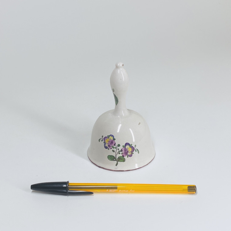 Germany - Rare earthenware table bell - Eighteenth century