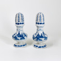 Nove di Bassano - Pair of sprinklers decorated with pagodas - Eighteenth century