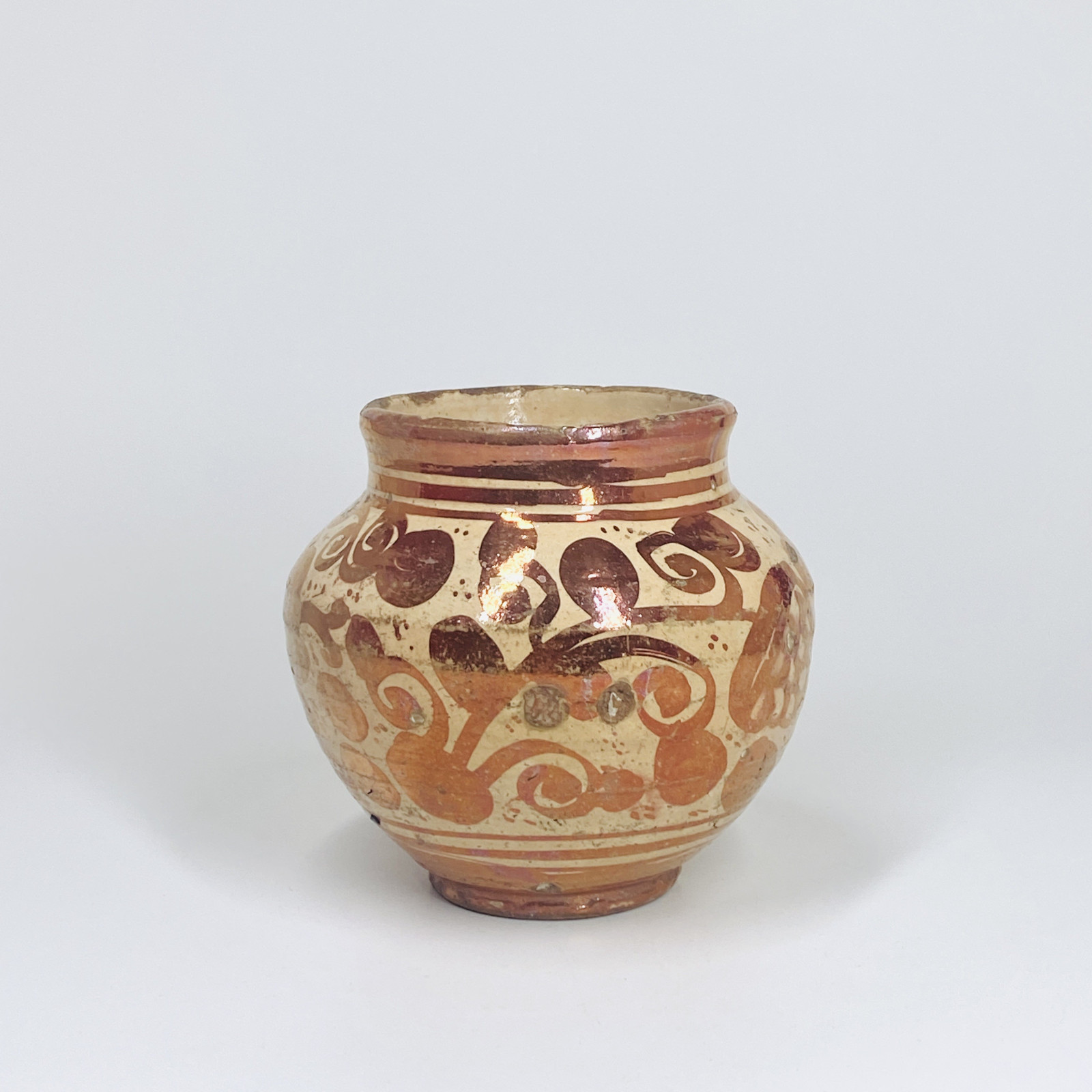 Manisès (Espagne) – Vase hispano-mauresque - XVIIe - XVIIIe siècle