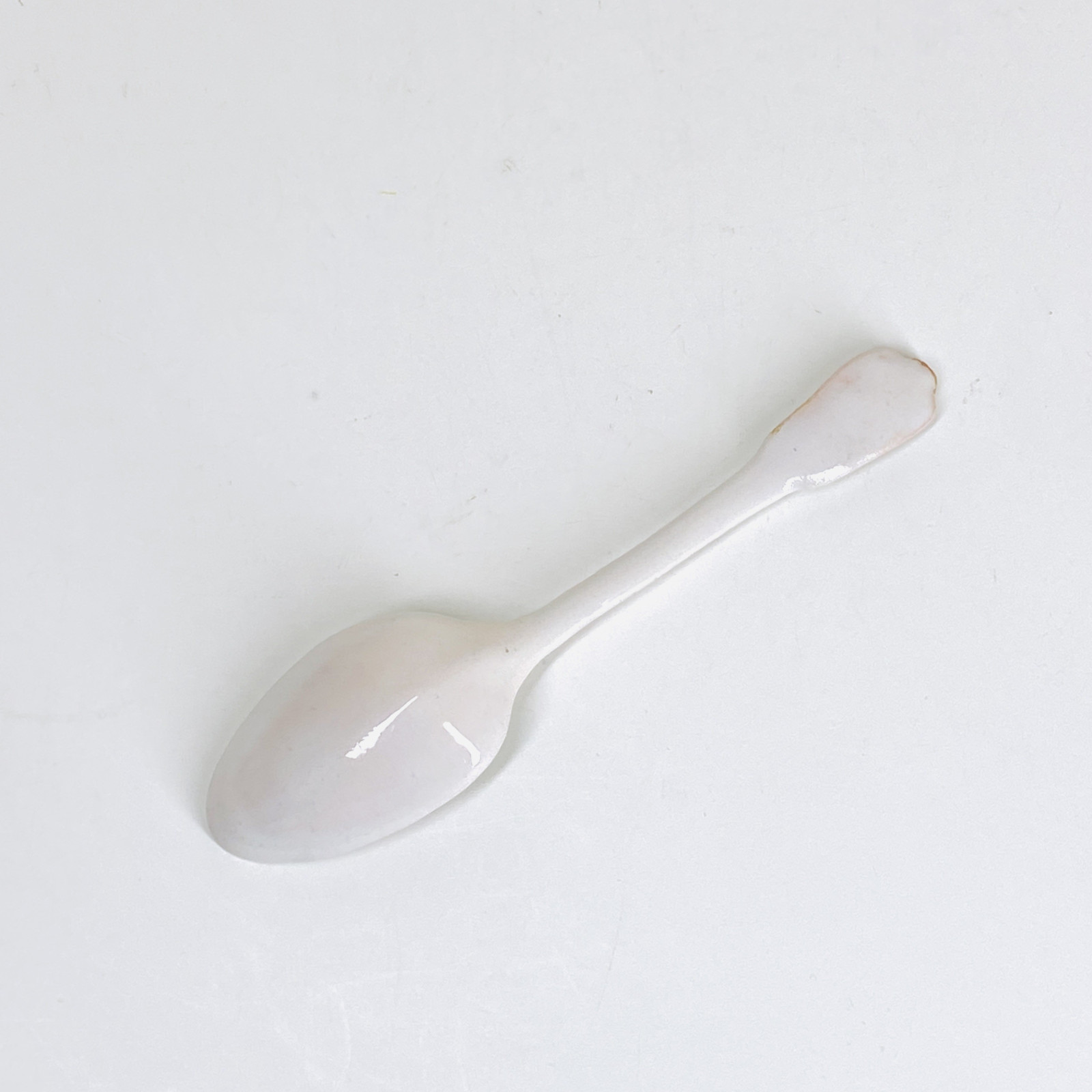 Lyon earthenware spoon - Eighteenth century