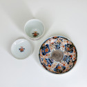 Covered cup in Japanese porcelain mounted in silver - Eighteenth century