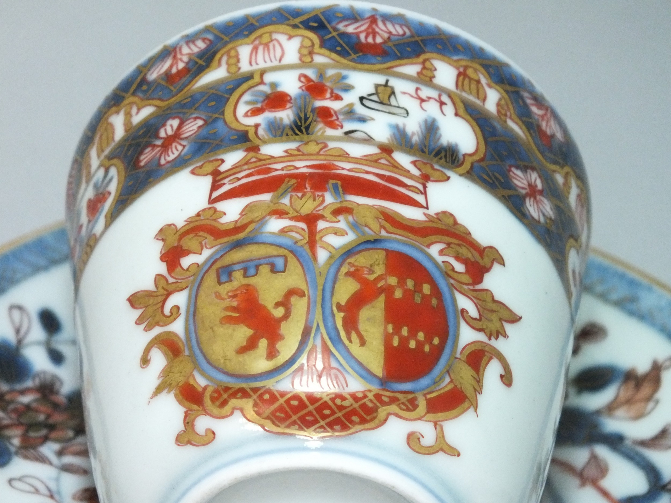 Indian Company - armorial cup - eighteenth century