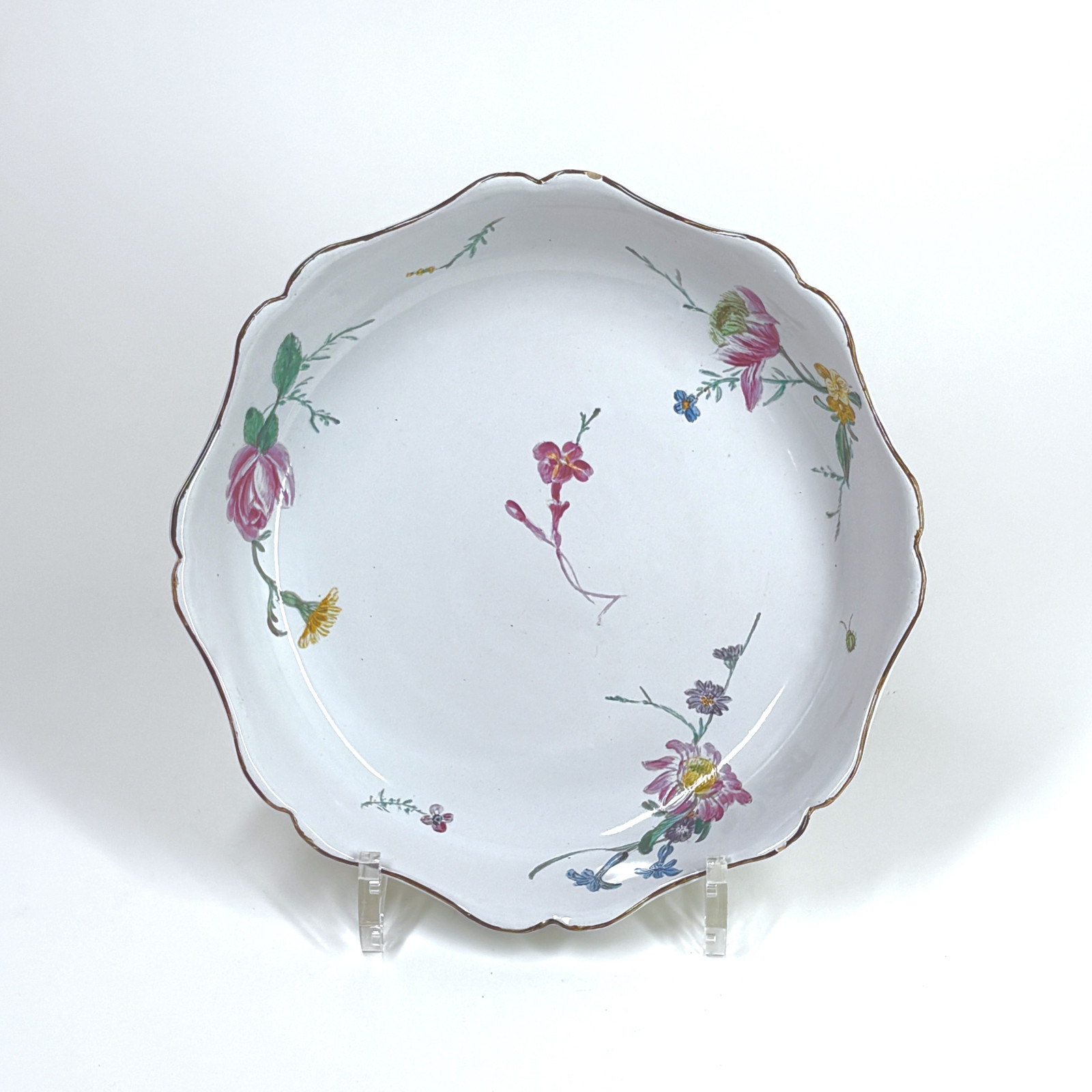 Marseille earthenware bowl - Eighteenth century