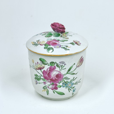 Pot à sucre en faïence de Marseille - Manufacture Robert - XVIIIe siècle
