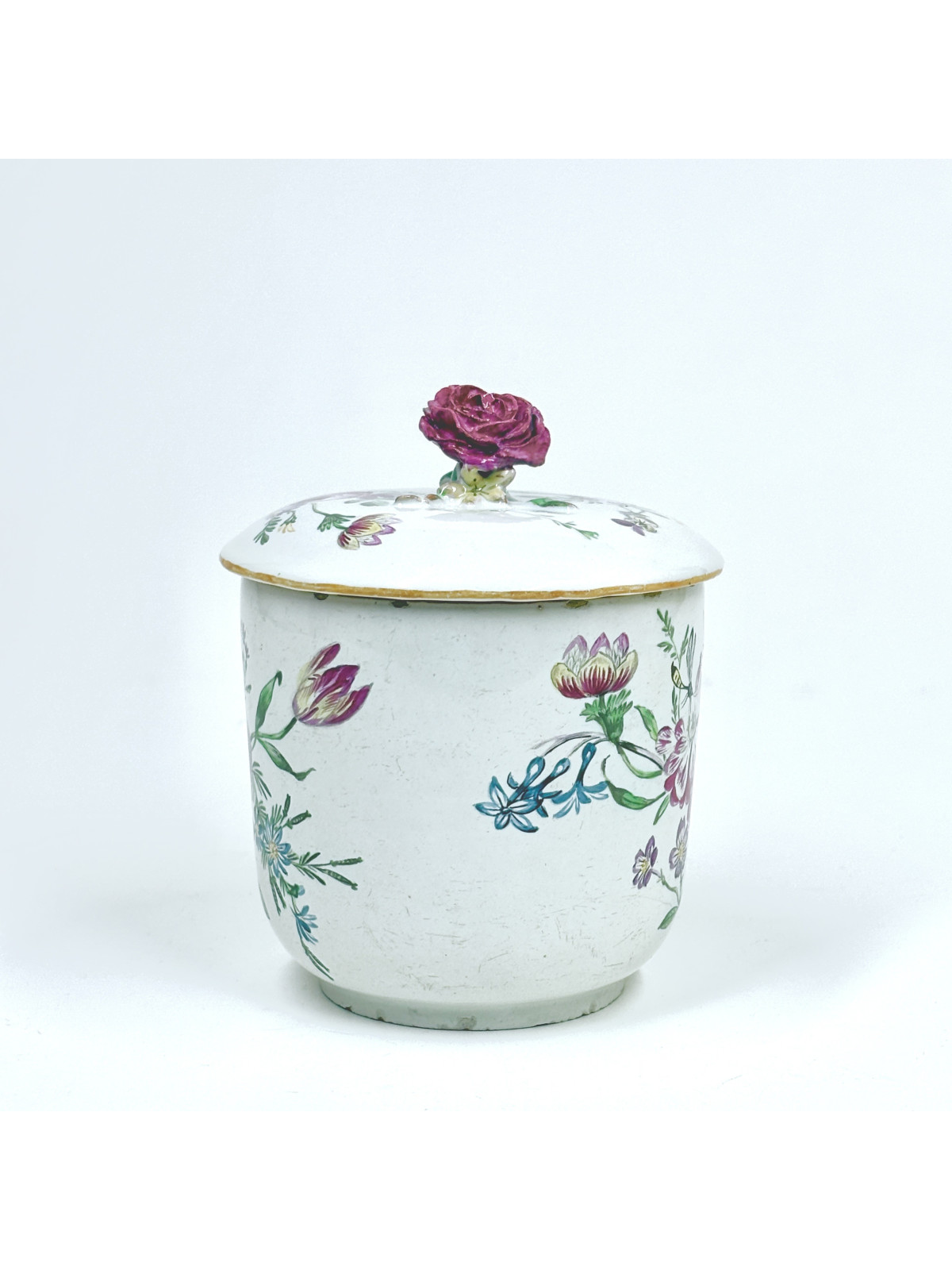 Pot à sucre en faïence de Marseille - Manufacture Robert - XVIIIe siècle