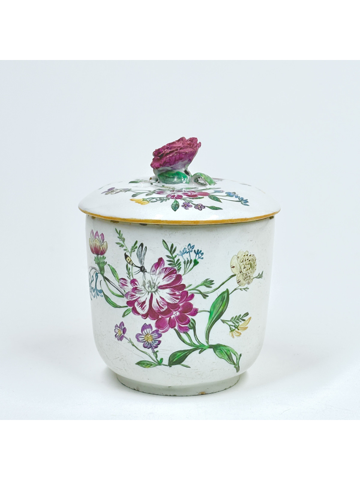 Pot à sucre en faïence de Marseille - Manufacture Robert - XVIIIe siècle