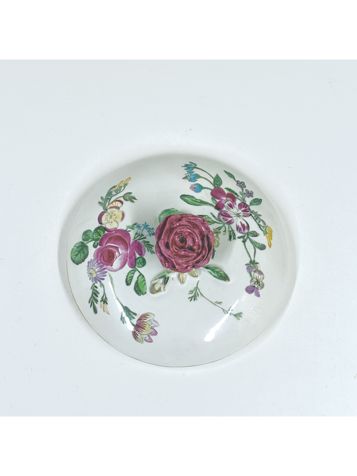 Pot à sucre en faïence de Marseille - Manufacture Robert - XVIIIe siècle