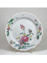 Assiette en faïence de Marseille - Manufacture de Robert - XVIIIe siècle
