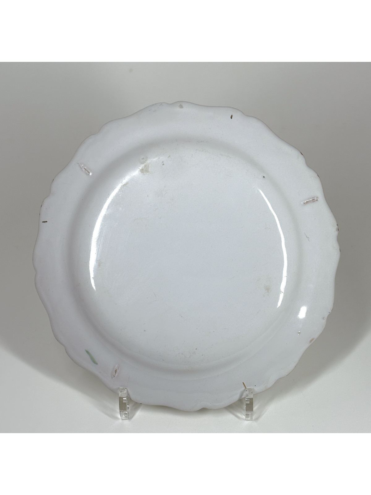 Marseille earthenware plate - Robert factory - Eighteenth century