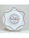 Rare assiette révolutionnaire de Nevers - XVIIIe siècle