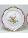 Aprey - Pair of Bird Plates - eighteenth Century