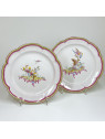 Aprey - Pair of Bird Plates - eighteenth Century