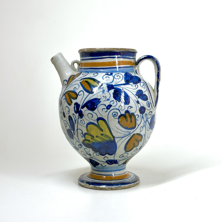 Chevrette en majolique de Lyon  - XVIe Siècle - VENDU