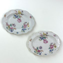 Pair of miniature East India Company dishes - Eighteenth century