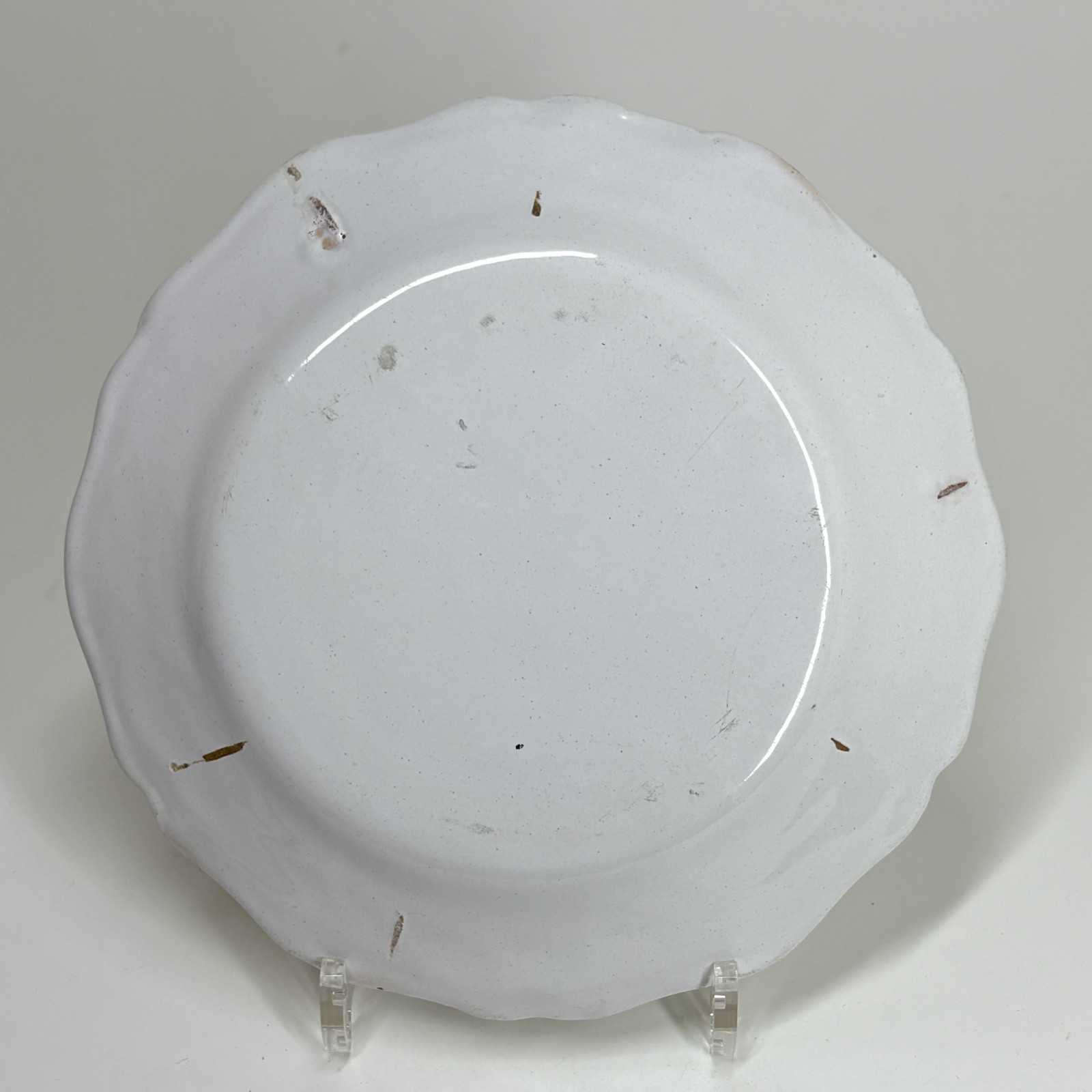 Assiette en faïence de Strasbourg - Haguenau  - XVIIIe siècle