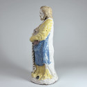 Statue en faïence de Nevers figurant Saint Simon - XVIIIe siècle - VENDU